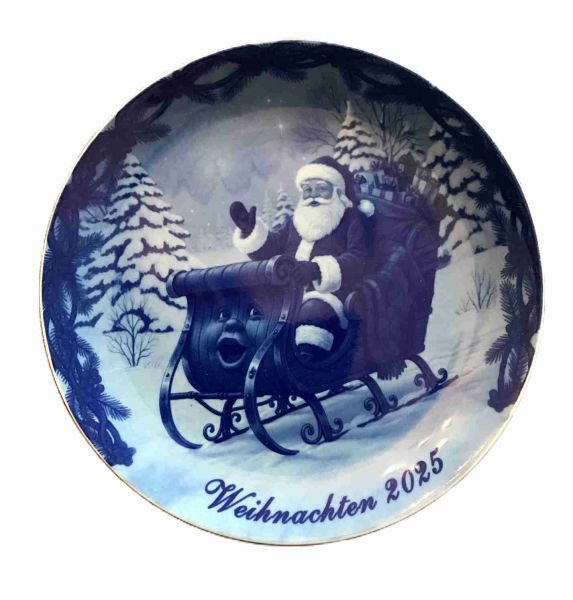 Weihnachtsteller  2025 Thüringer Porzellan wie Lichte